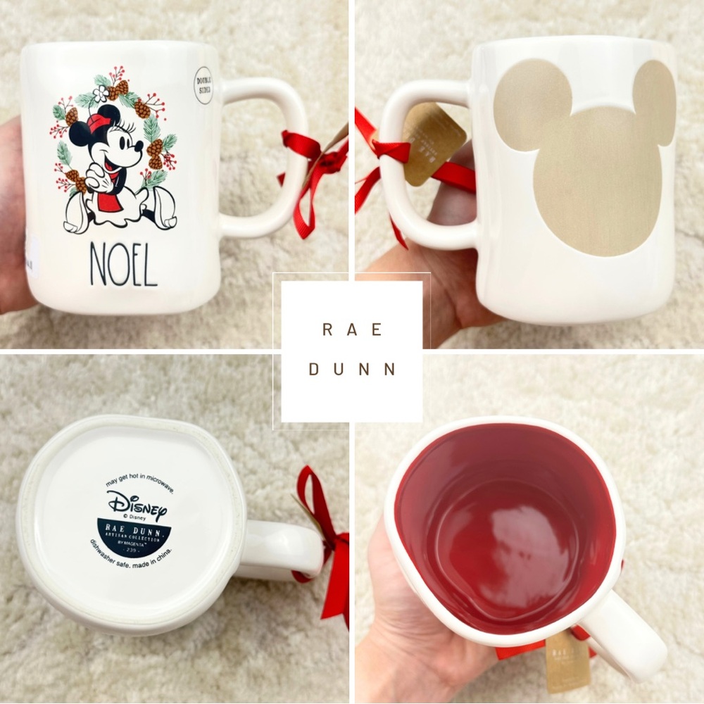Rae Dunn Disney Christmas Mug
